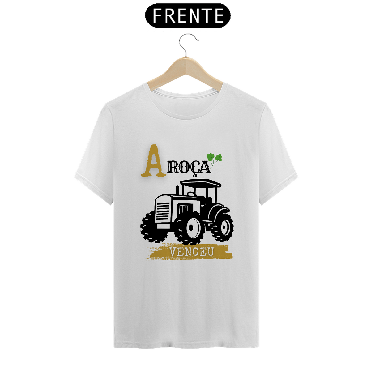 Nome do produto: Camiseta T-Shirt Classic Unissex / Roça Venceu
