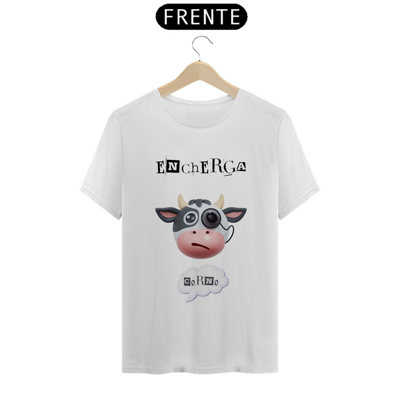 Camiseta T-Shirt Classic Unissex / Encherga Corno 