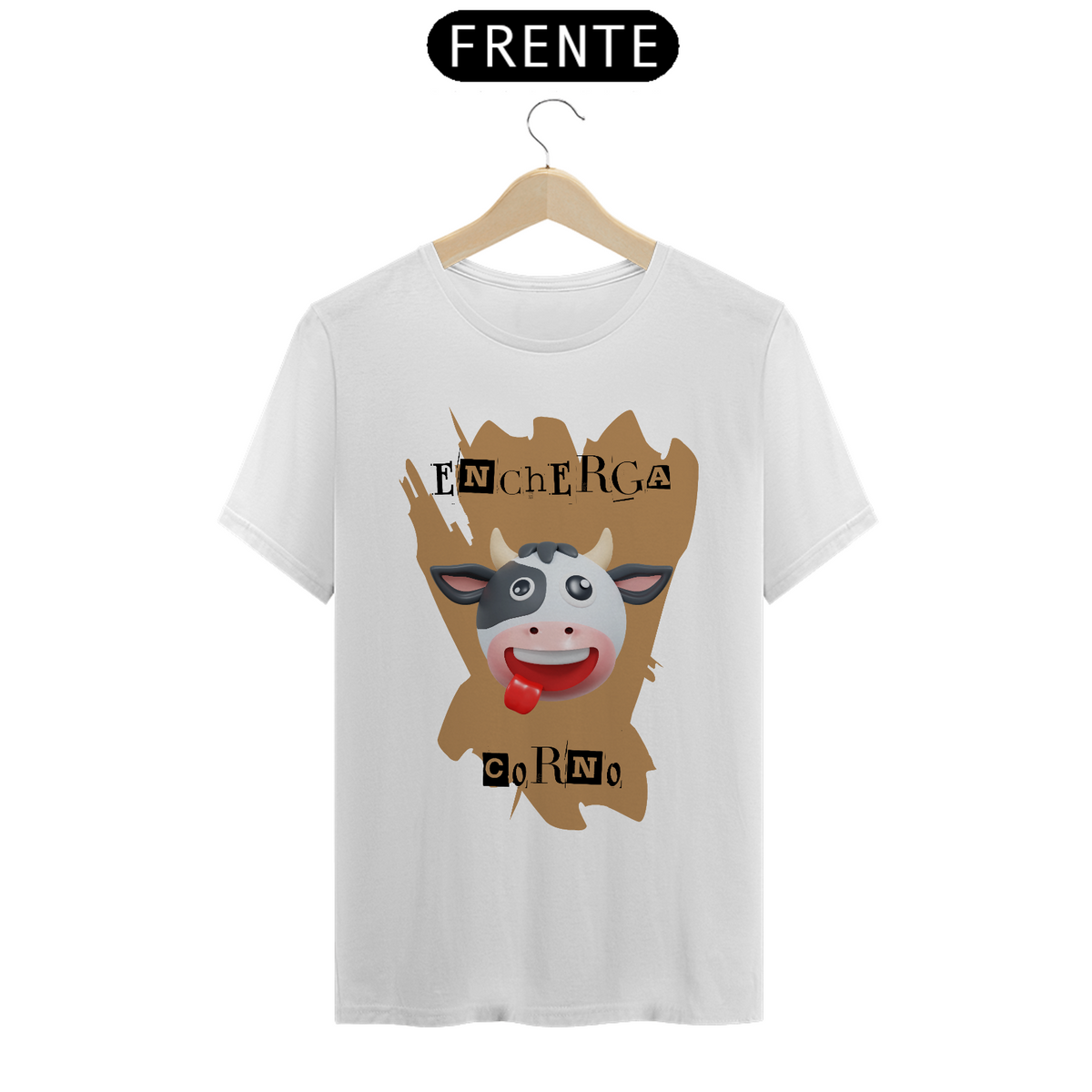 Nome do produto: Camiseta T-Shirt Classic Unissex / Enchega Corno 