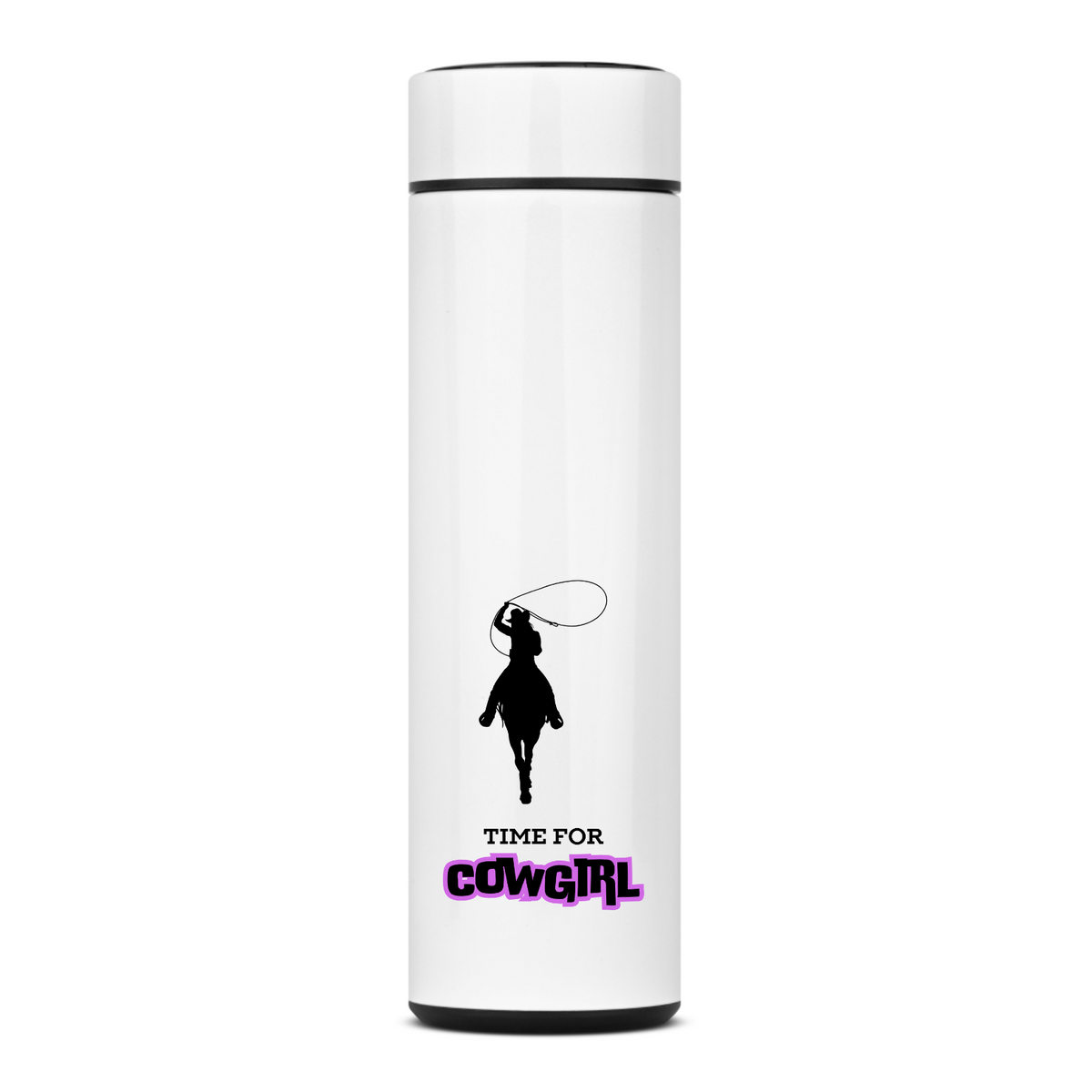 Nome do produto: Garrafa Térmica Time for Cowgirl