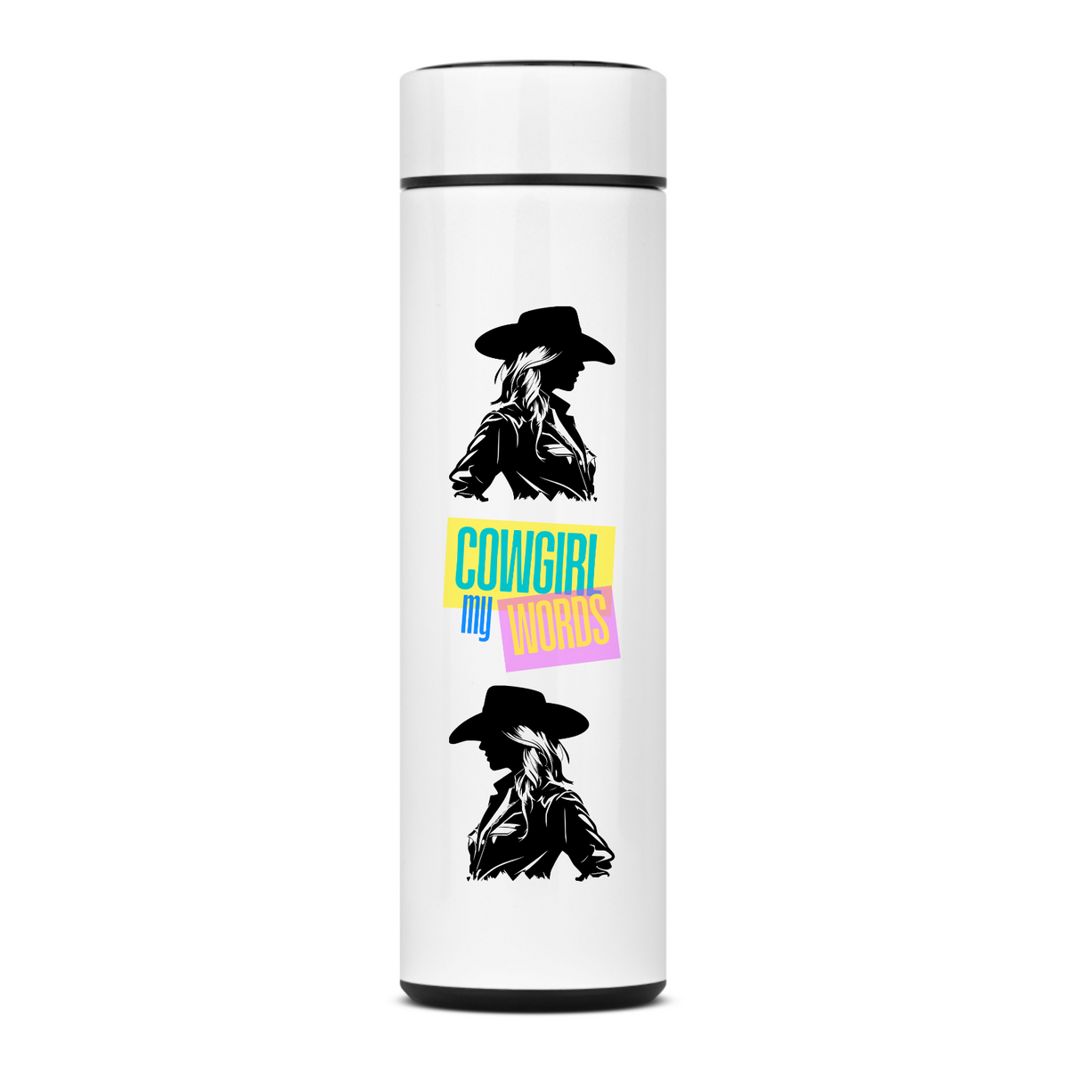 Nome do produto: Garrafa Térmica Cowgirl my Words