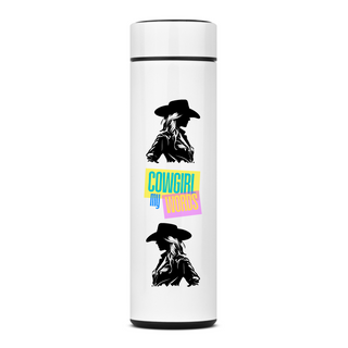 Nome do produtoGarrafa Térmica Cowgirl my Words