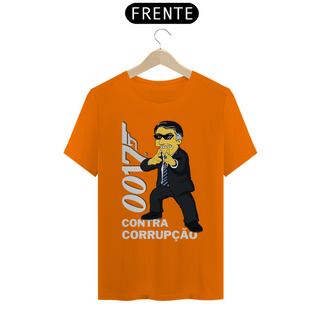 Nome do produtoCamiseta T-Shirt Quality Unissex / 0017 Contra a Corrupção Bolsonaro Simpsons