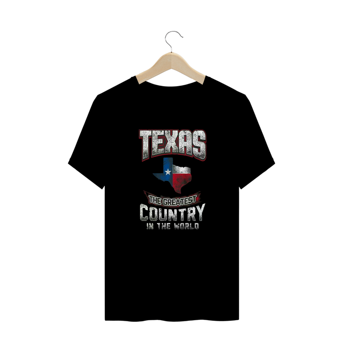 Nome do produto: T-shirt Plus Size / Texas Cowtry