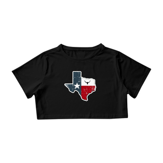 Camisa Cropped / Estado Do Texas