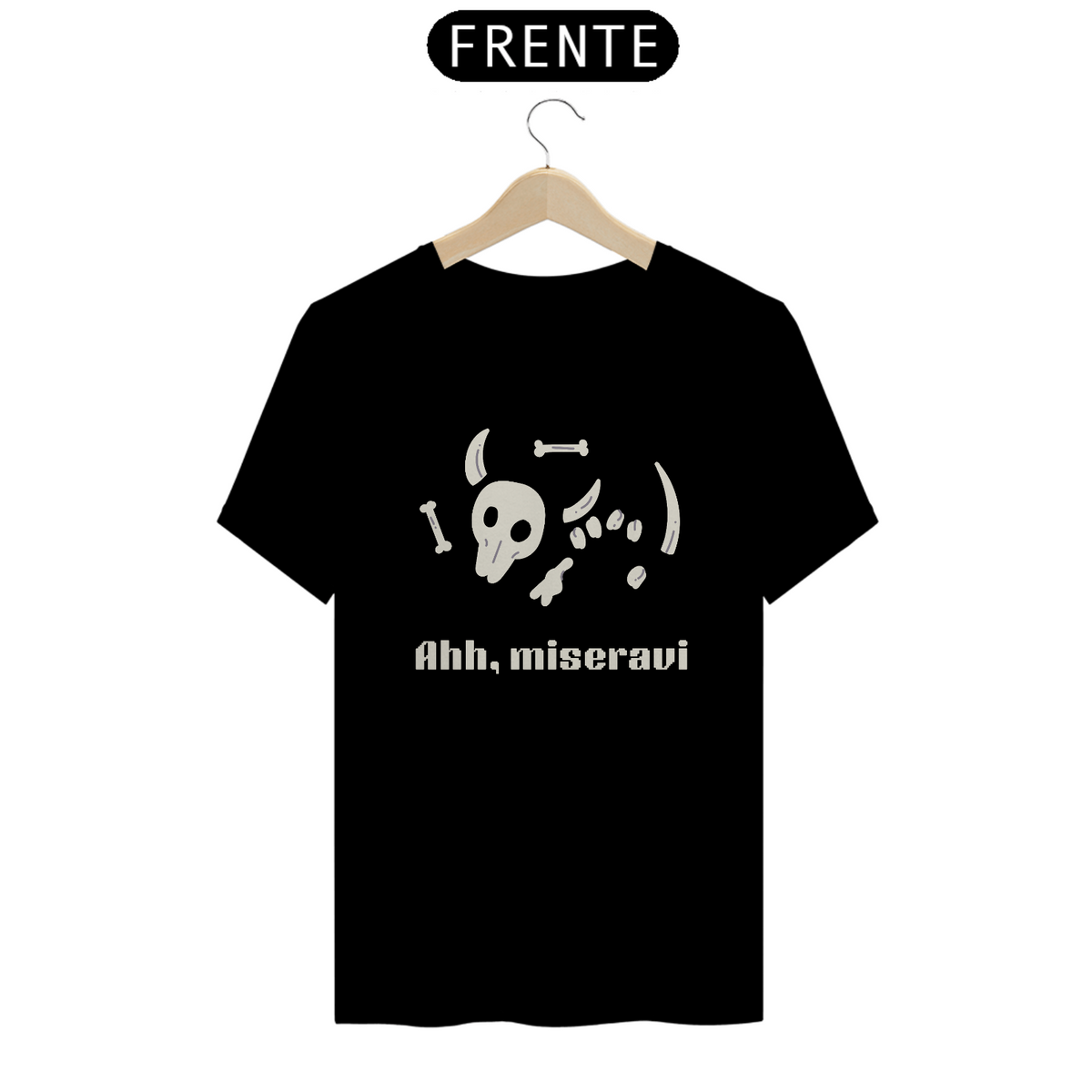 Nome do produto: T-Shirt Classic Unissex / Ah Miseravi