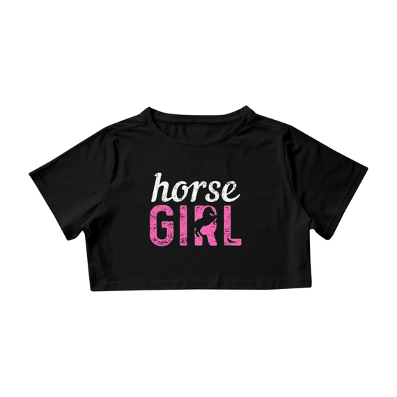 Camisa Cropped / Horse Girl