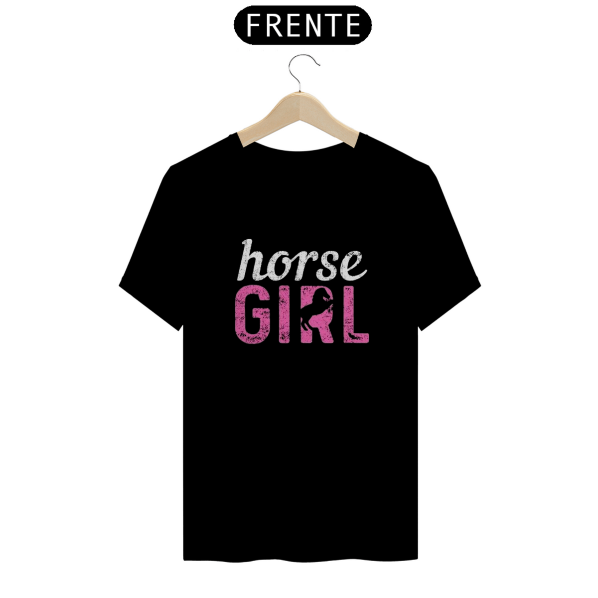 Nome do produto: T-Shirt Classic Feminina / Horse Girl
