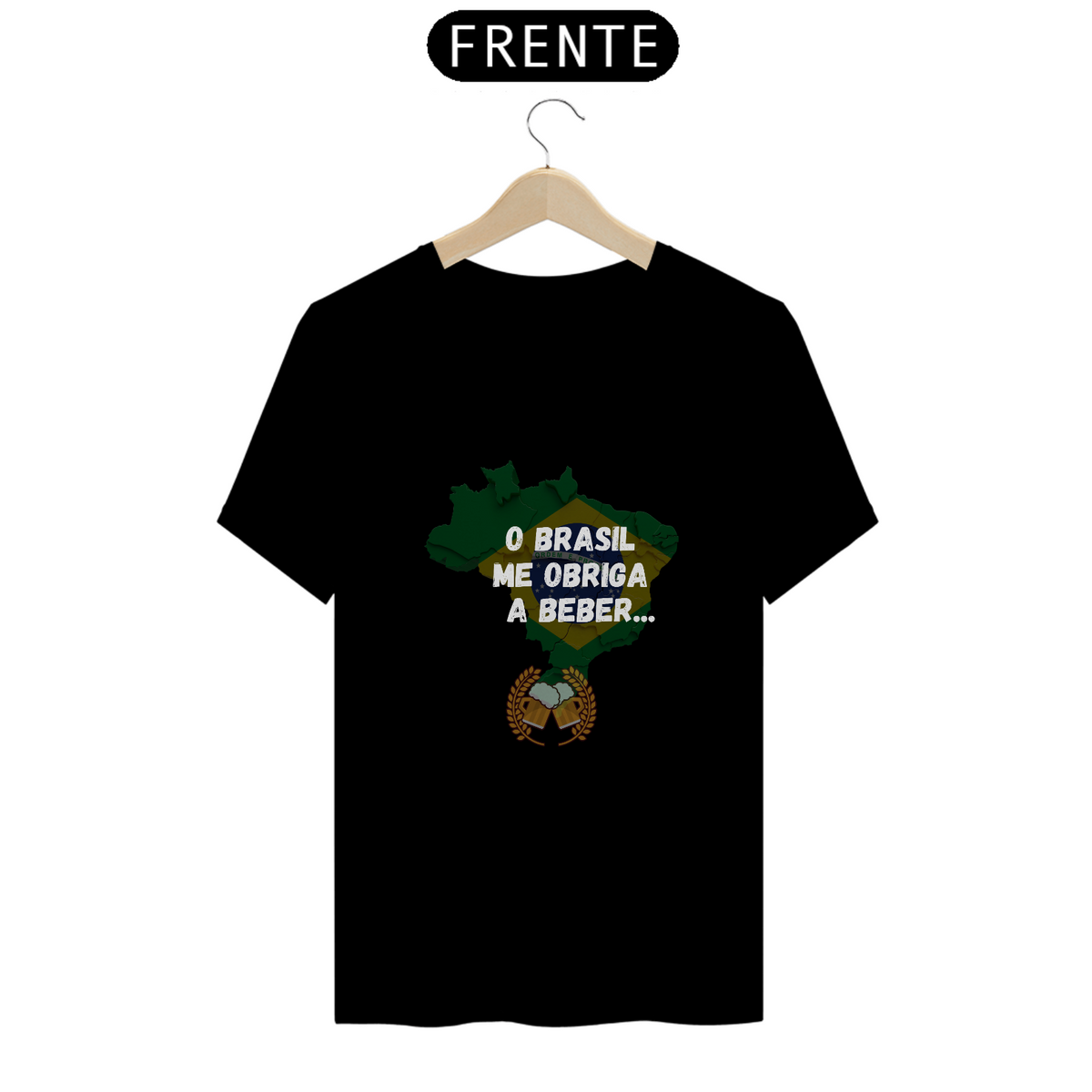 Nome do produto: T-Shirt Classic Unissex / A Culpa É Do Brasil