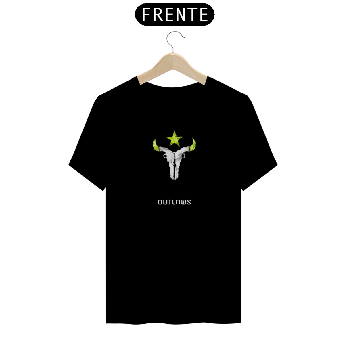 Nome do produto: T-Shirt Classic Unissex / Outlaws