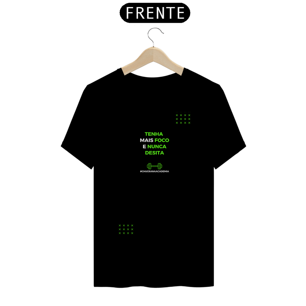 Nome do produto: Camiseta T-Shirt Classic Feminina / Tenha Foco