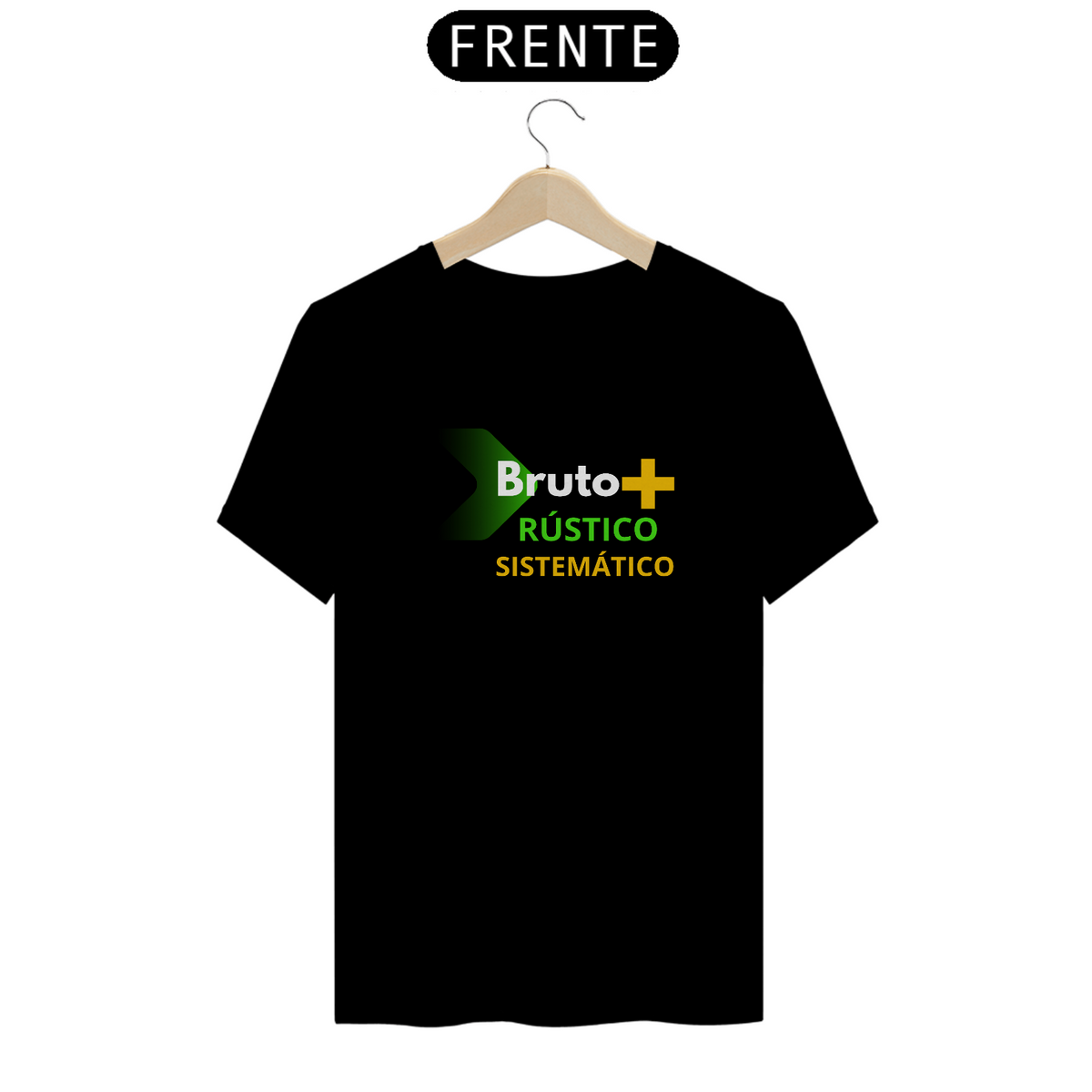 Nome do produto: Camiseta T-Shirt Classic Masculino / Bruto Rústico Sistemático
