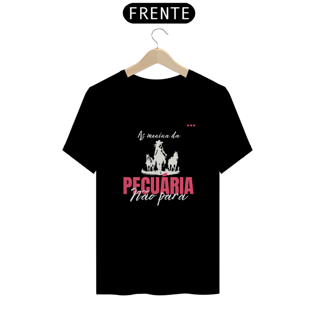 Nome do produto: Camiseta T-Shirt Classic Feminino / As Menina Da Pecuária 