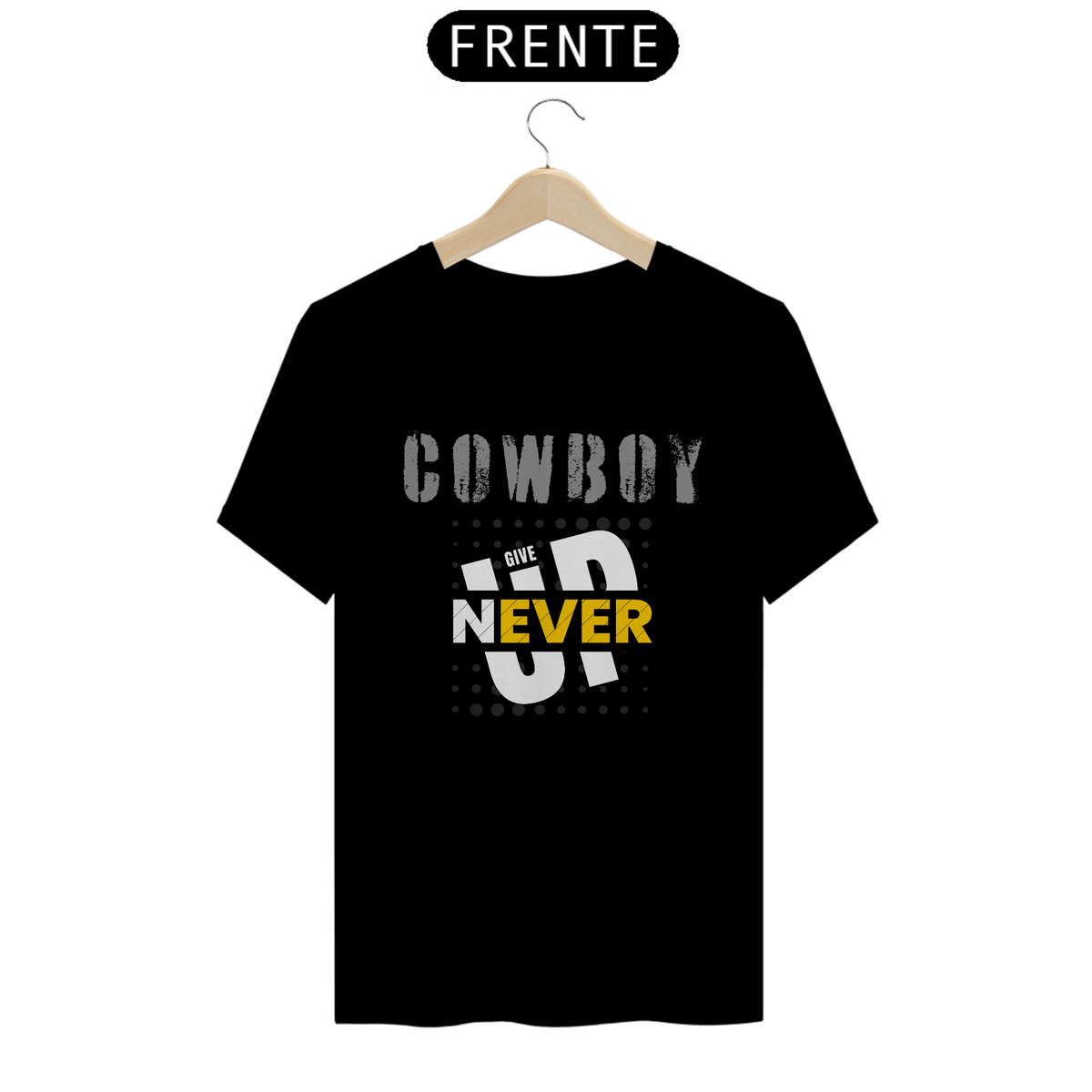 Nome do produto: Camiseta T-Shirt Classic Masculino / Cowboy Up
