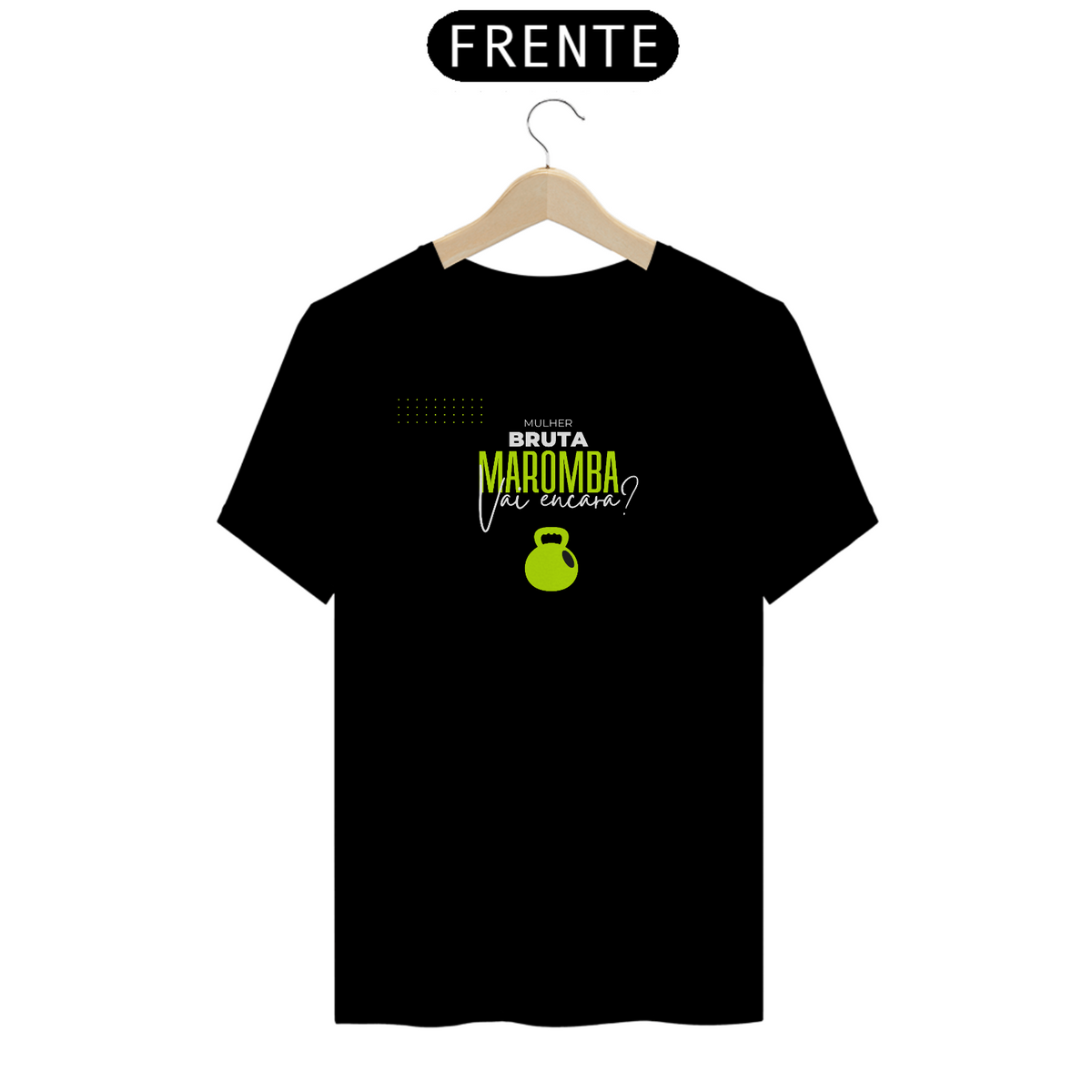 Nome do produto: Camiseta T-Shirt Classic Feminino / Bruta Marombeira