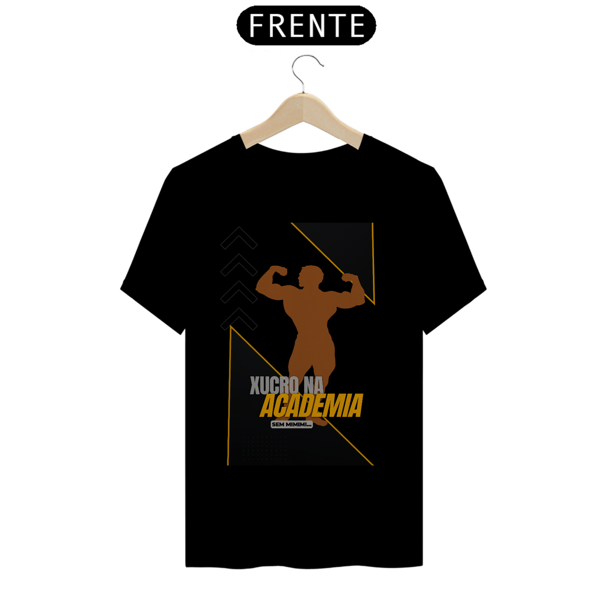Nome do produto: Camiseta T-Shirt Classic Masculino / Xucro Na Academia