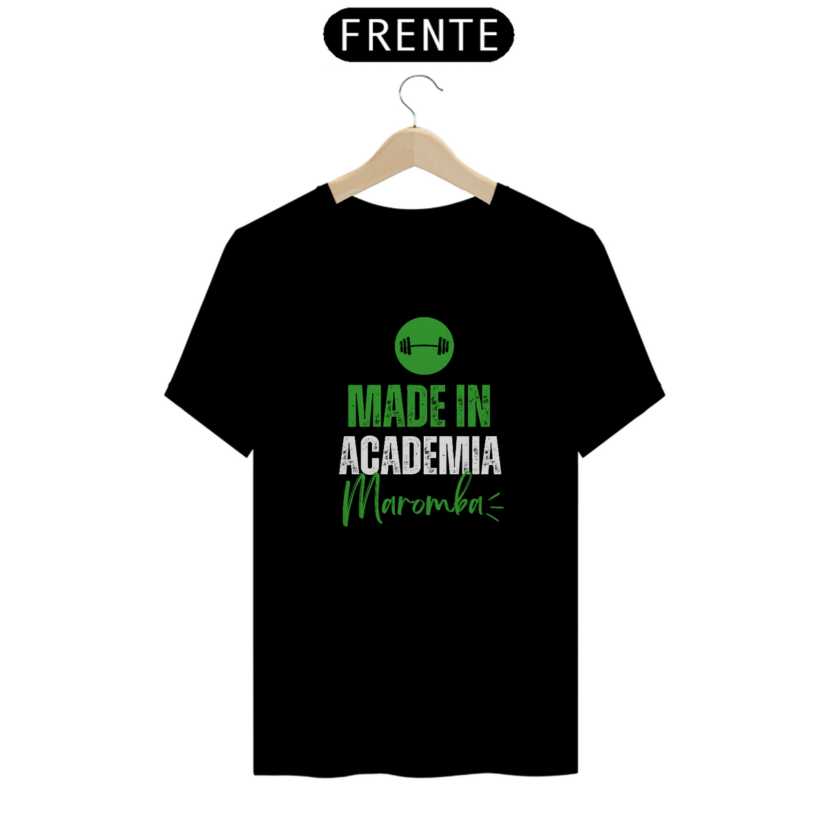 Nome do produto: Camiseta T-Shirt Classic Unissex / Made In Academia 