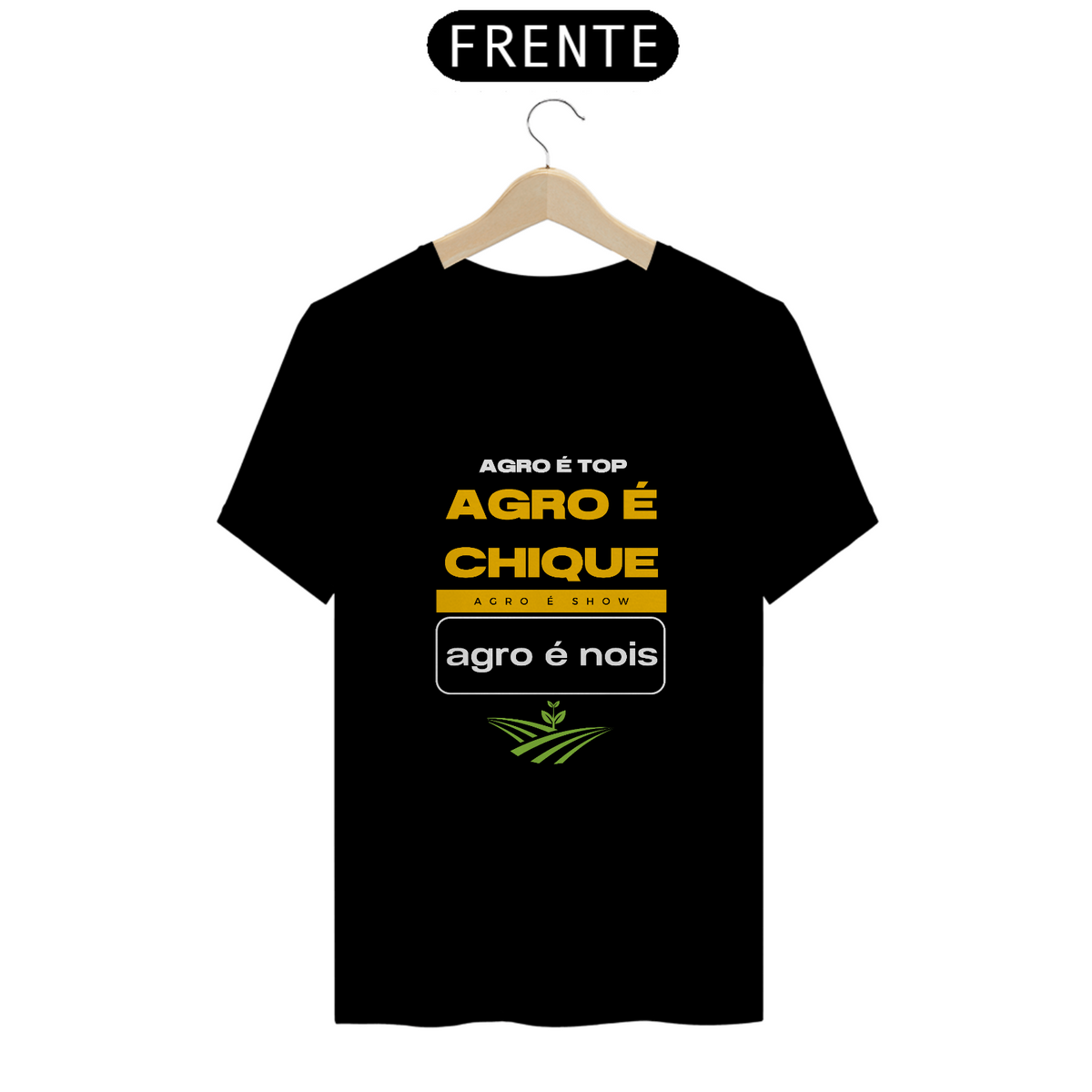 Nome do produto: Camiseta T-Shirt Classic Unissex / Resumo Do Agro
