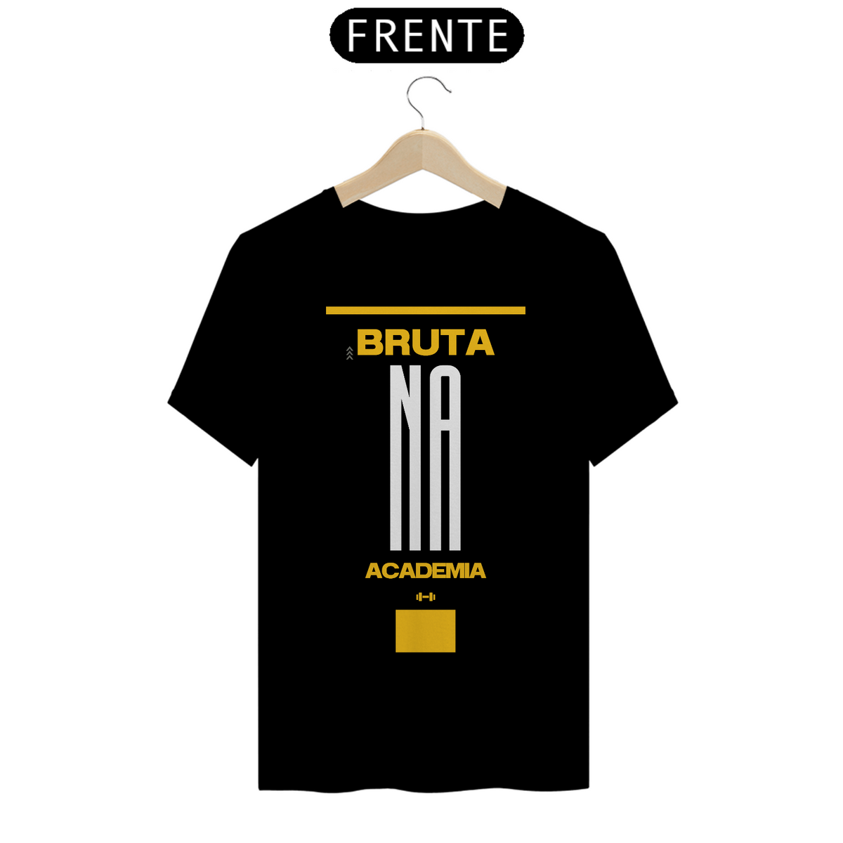 Nome do produto: Camiseta T-Shirt Classic Feminino/ Bruta Na Academia