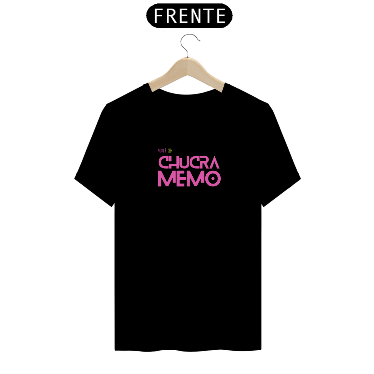 Nome do produto: Camiseta T-Shirt Classic Feminino / Nois É Chucra Memo