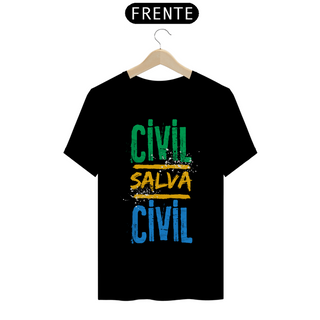 Nome do produtoCamiseta T-Shirt Quality Unissex / Civil Salva Civil