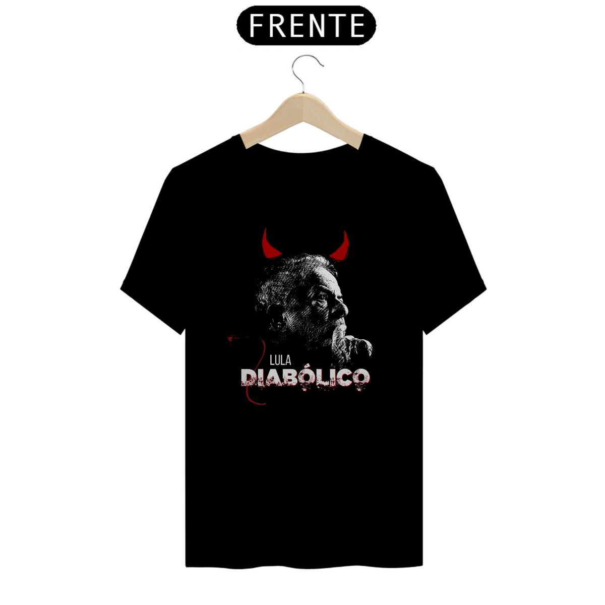 Nome do produto: Camiseta T-Shirt Quality Unissex / Lula Diabólico