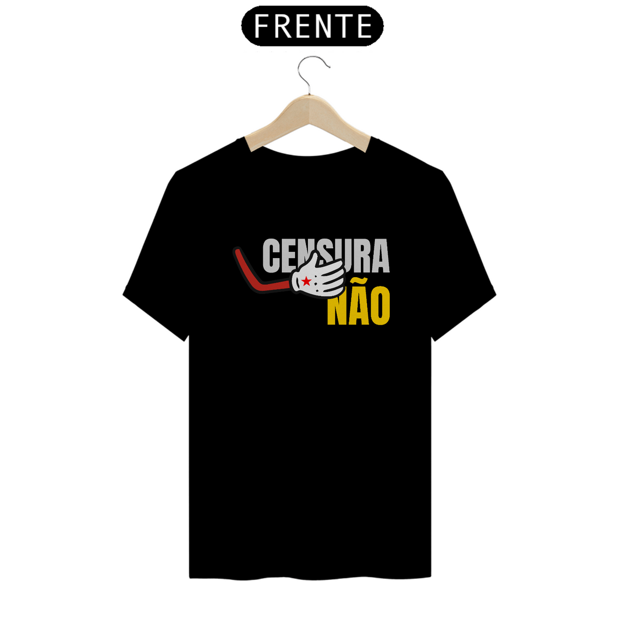 Nome do produto: Camiseta T-Shirt Quality Unissex / Censura Não
