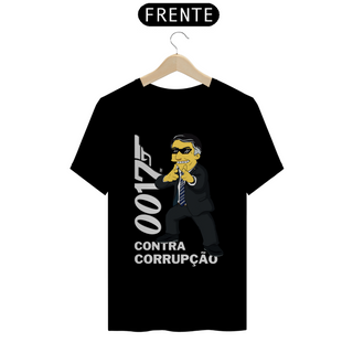 Nome do produtoCamiseta T-Shirt Quality Unissex / 0017 Contra a Corrupção Bolsonaro Simpsons