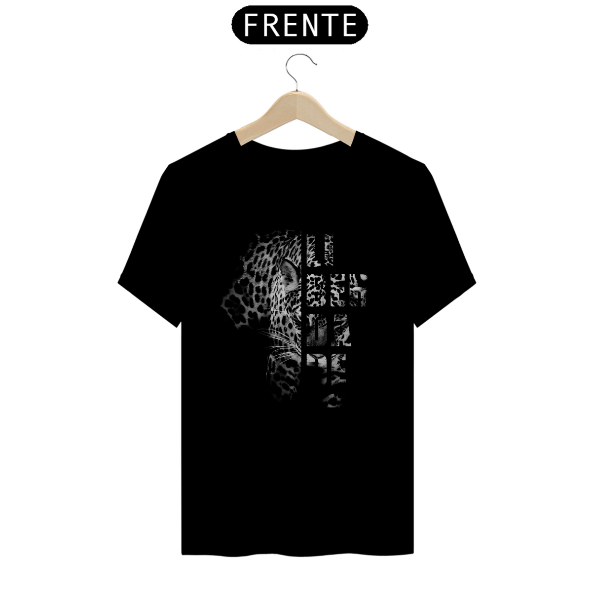 Nome do produto: Camiseta T-Shirt Quality Unissex / Onça Liberdade