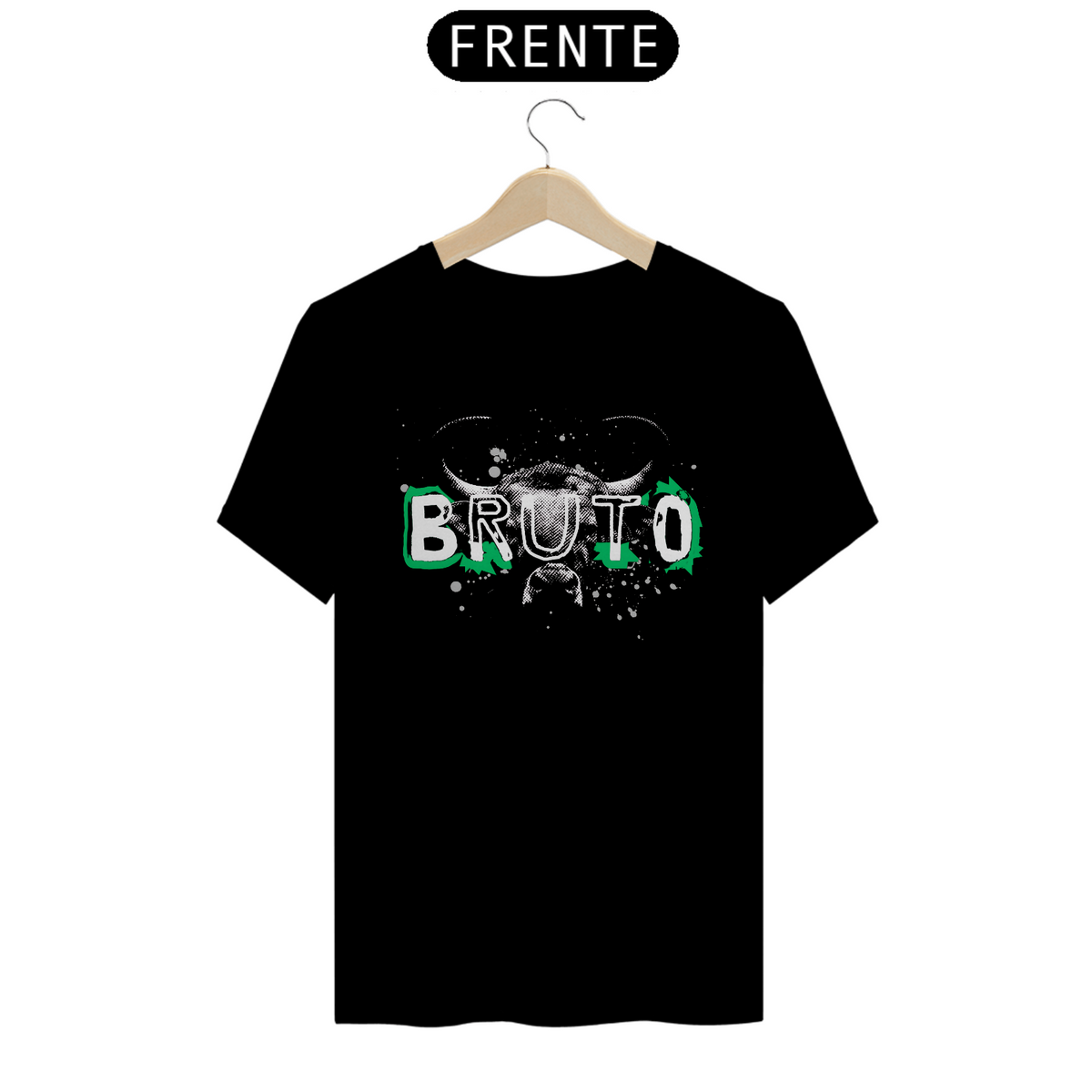 Nome do produto: Camiseta T-Shirt Quality / Touro Bruto