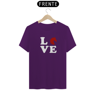 Nome do produtoT-Shirt Classic Feminino / Love Horse