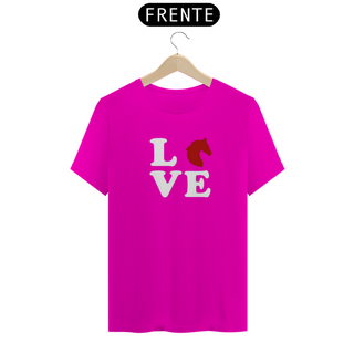 Nome do produtoT-Shirt Classic Feminino / Love Horse