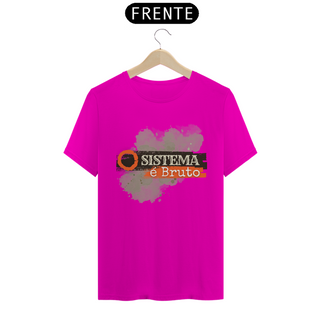 Nome do produtoCamiseta T-Shirt Classic Unissex / Sistema É Bruto 