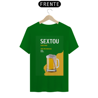 Nome do produtoCamiseta T-Shirt Classic Unissex / Sextou Paga Uma Pra Nois