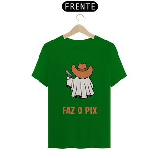 Nome do produtoCamiseta T-Shirt Classic Unissex / Faz O Pix
