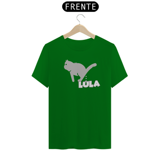 Nome do produtoCamiseta T-Shirt Quality Unissex / Gato Cagando e Lula é a mesma coisa