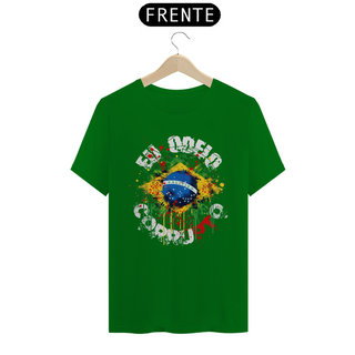 Nome do produtoCamiseta T-Shirt Quality Unissex / Eu Odeio Político Corrupto