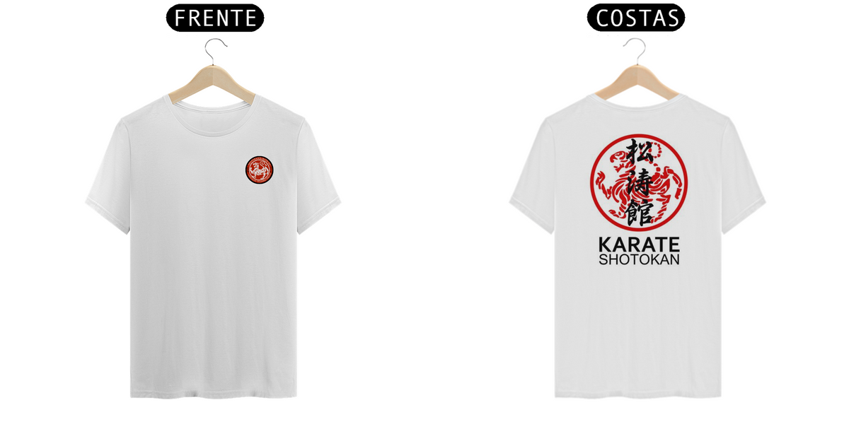 Nome do produto: Camiseta shotokan: Vista a Determinação e Elegância do Karatê!