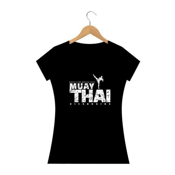 Guarde o golpe, vista a determinação: Camisetas Feminina Muay Thai para mulheres que lutam com estilo!