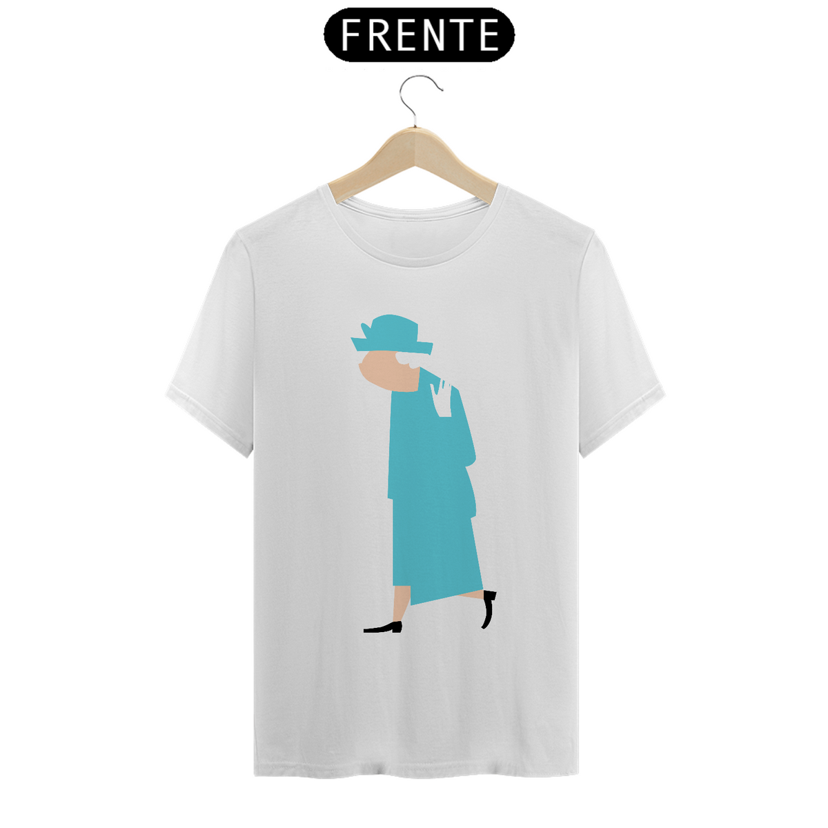 Nome do produto: Camiseta - Rainha Elizabeth