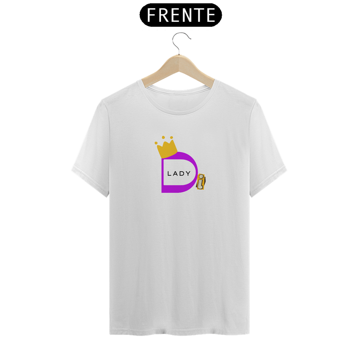 Nome do produto: Camiseta - Lady Di - Roxo