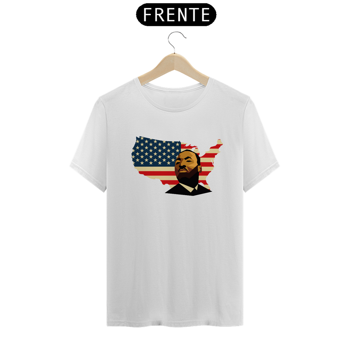 Nome do produto: Camiseta - Martin Luther King Jr.