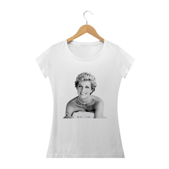 Camiseta - Lady Di - Baby Long