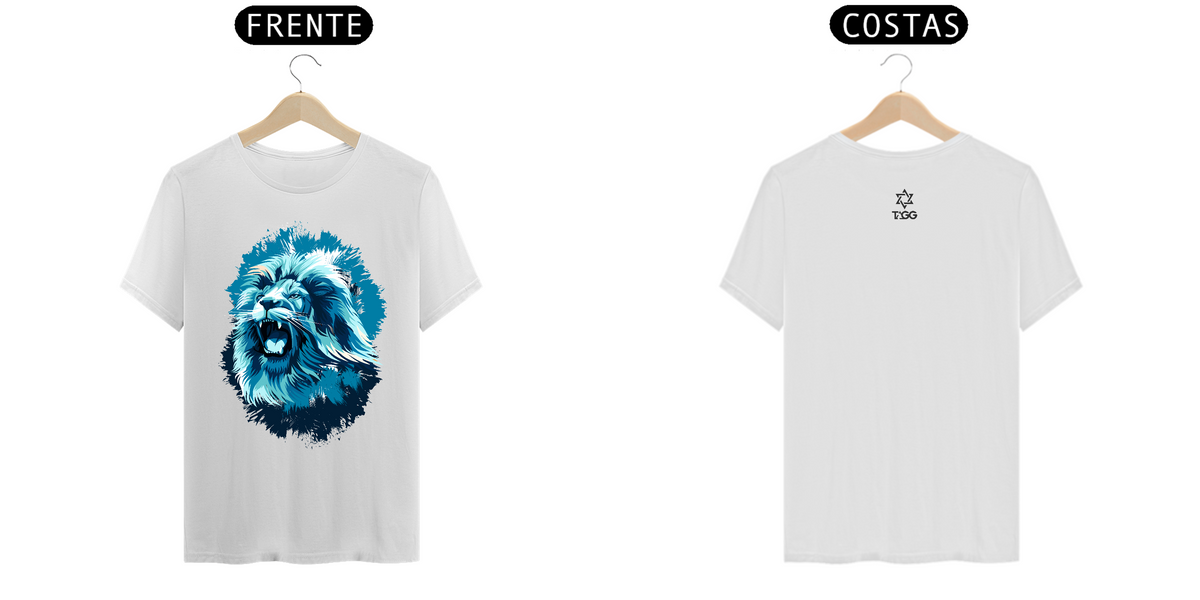 Nome do produto: Camisa Blue Lion White