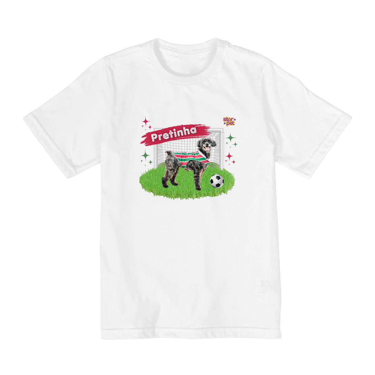 Nome do produto: Camiseta - Quality Infantil - Pretinha 