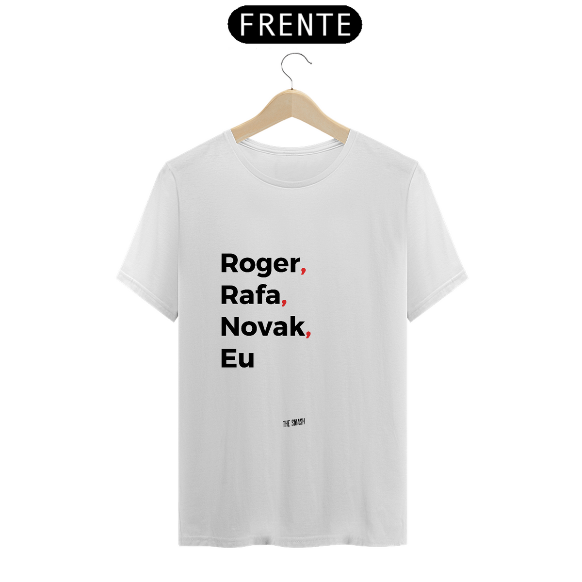Nome do produto: Camiseta Roger Rafa Novak Eu