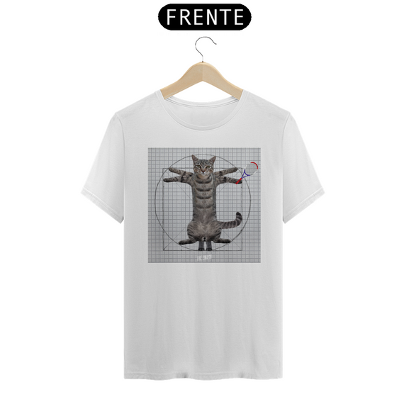 Camiseta Gato Vitruviano