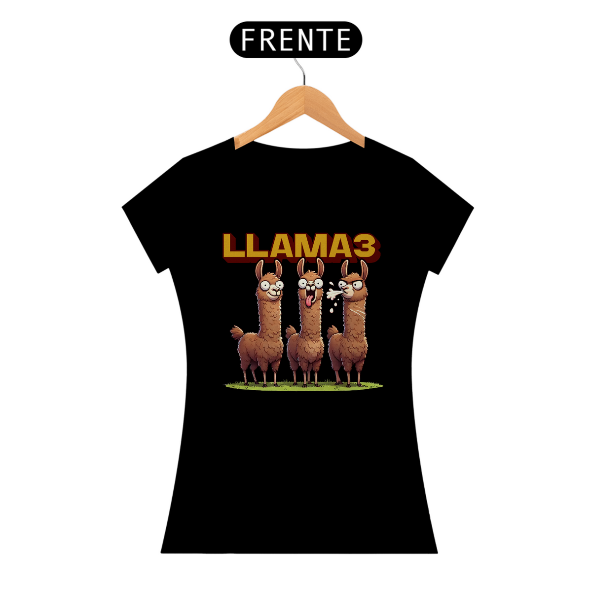 Nome do produto: Camiseta  LLAMA3 Baby Long Prime