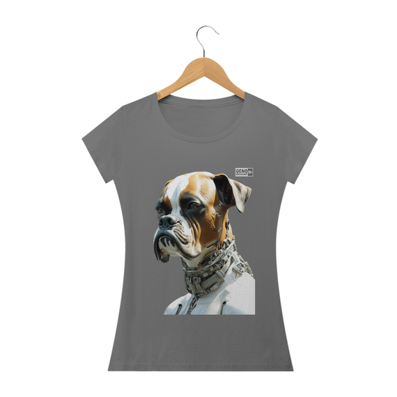 Camisa Cachorro Boxer - Baby Long Estonada 