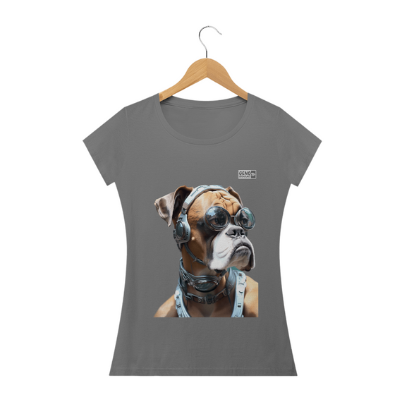 Camisa Cachorro Boxer - Baby Long Estonada 